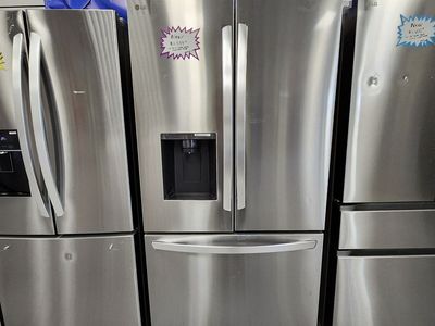 LG Stainless Steel French Door Refrigerator with Bottom Freezer - Brand New