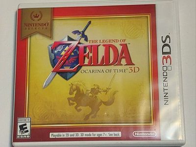 The Legend of Zelda: Ocarina of Time 3D - Nintendo 3DS Complete with Case