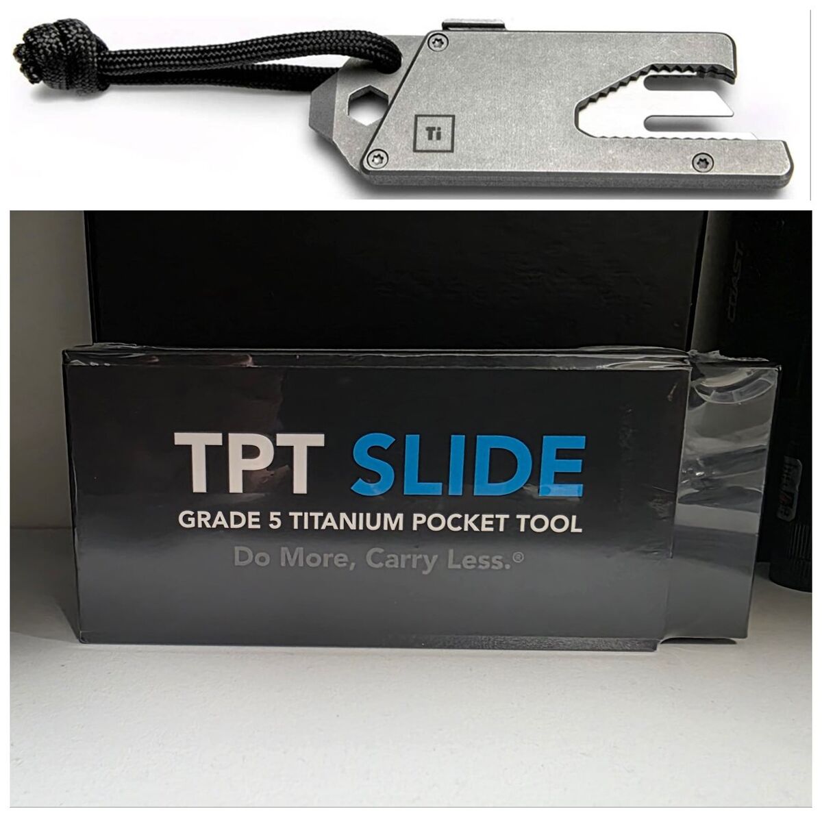 (New) TPT Slide Titanium pocket tool