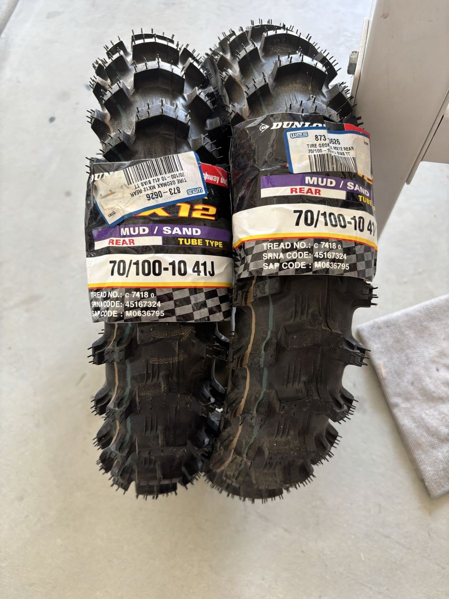 Dunlop Geomax MX12 70/100-10