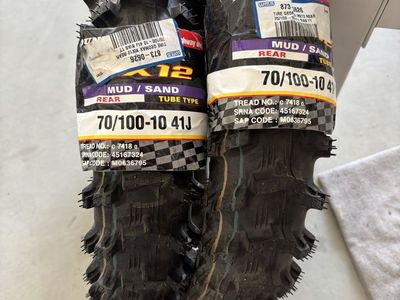 Dunlop Geomax MX12 70/100-10