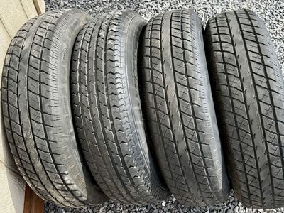 4 Almost New Rainier ST Trailer Tires 235/80-16, Load E