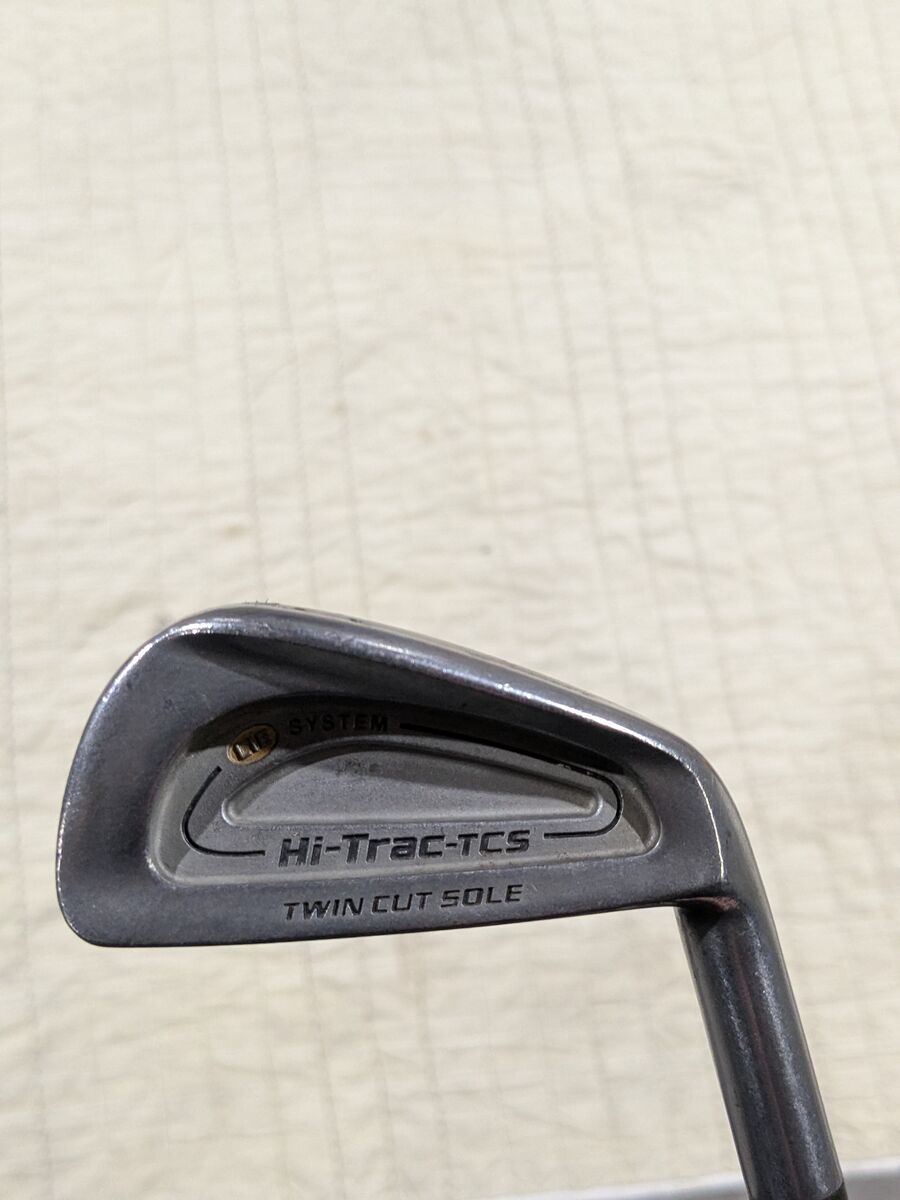 Iron with Daiwa Lie System High Trace TCS Twin Cut Sole Head and Green Graphite Shaft