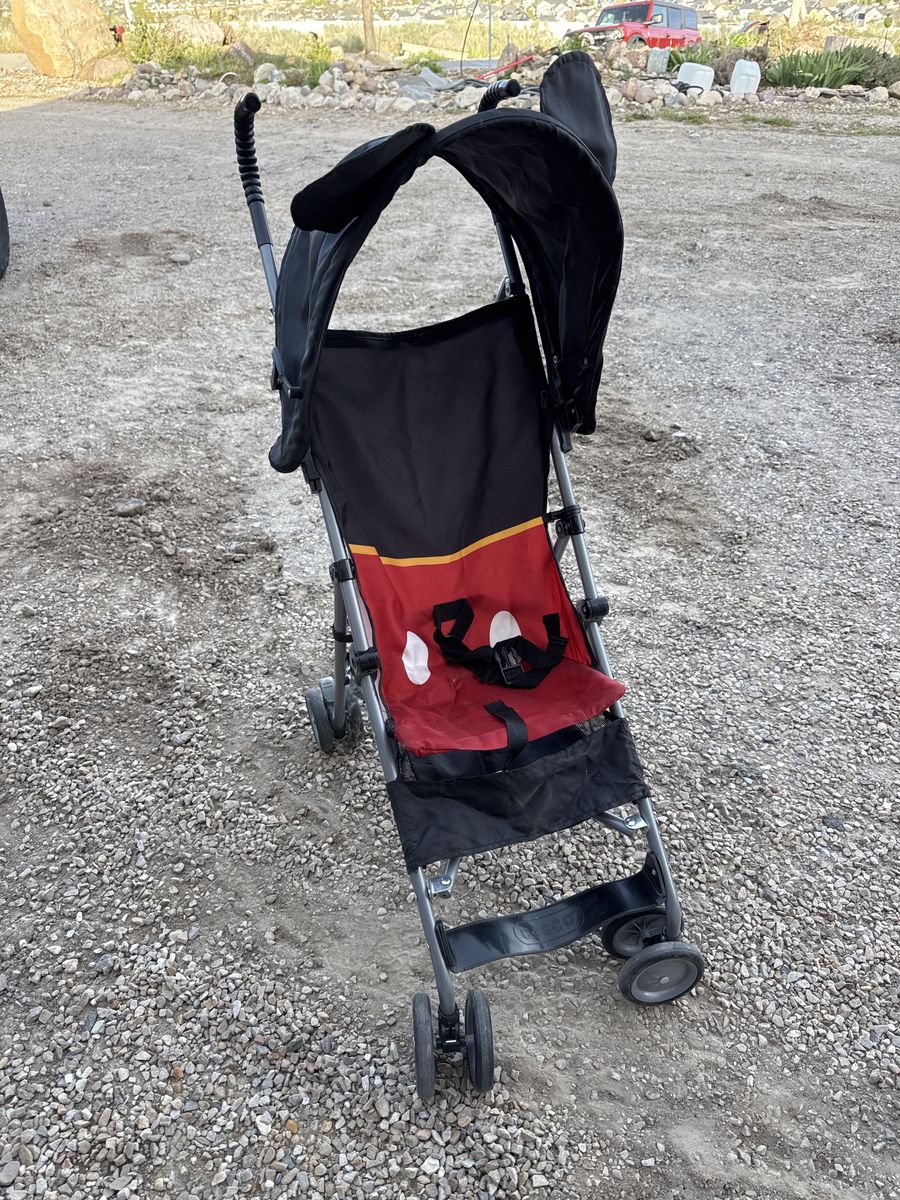 Like New Mickey Mouse Disney Umbrella Stroller