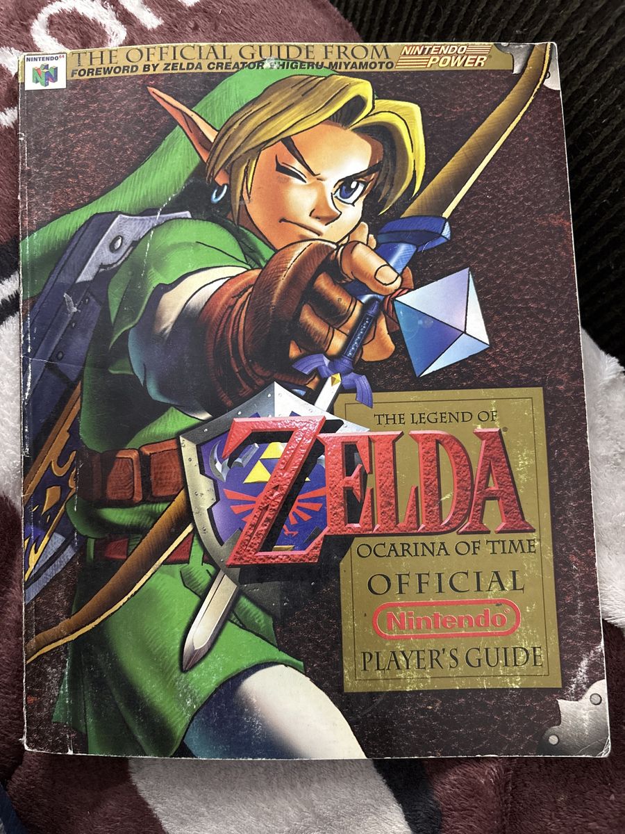 The legend of Zelda ocarina of time official Nintendo player’s guide