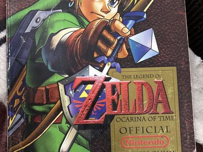 The legend of Zelda ocarina of time official Nintendo player’s guide