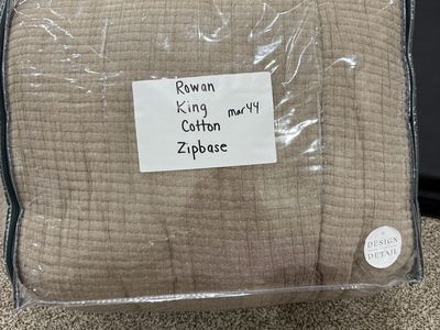 Beddys KING Rowan Cotton Zipbase
