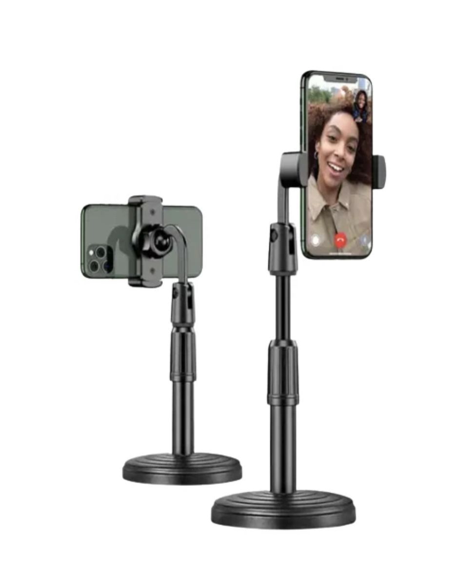 Adjustable Desktop Phone Stand Holder with Wireless Remote Control