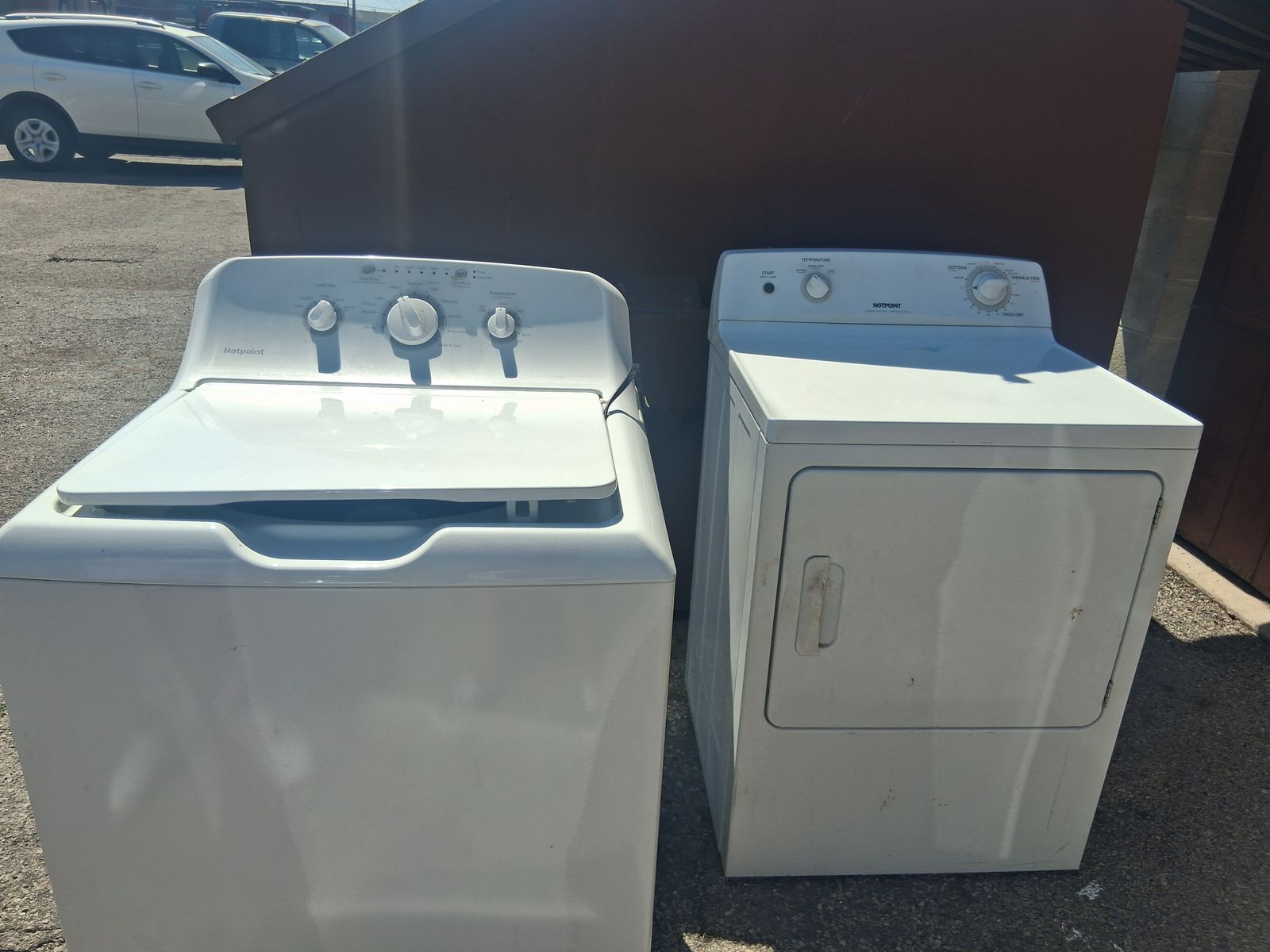 Washer dryer set