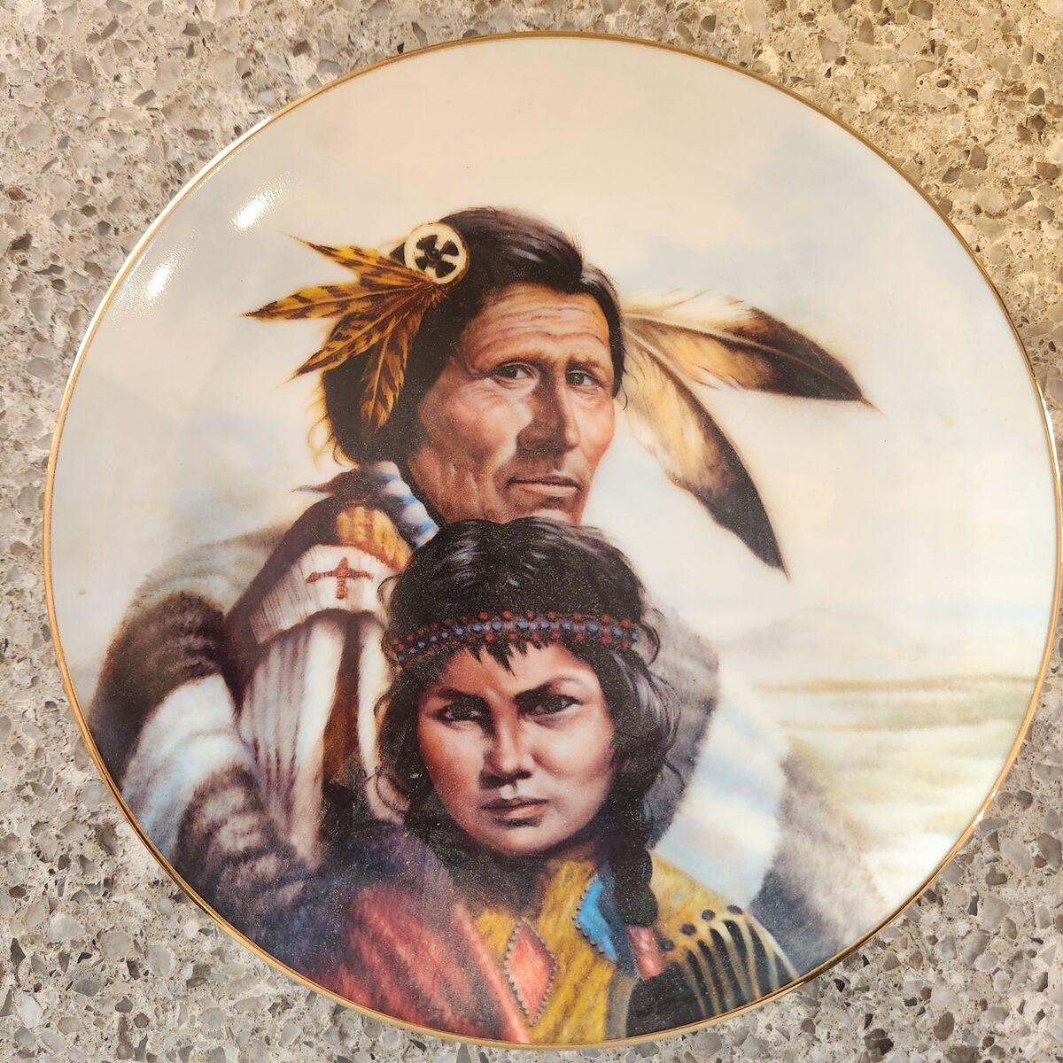 Native American Collector Plate