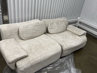 NEW 2 piece boneless modular cloud sofa