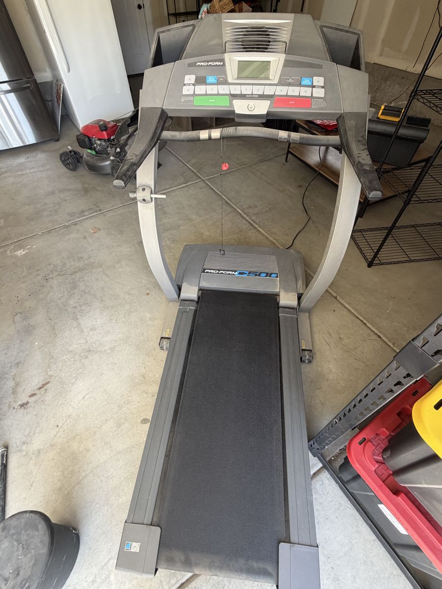 Pro-Form 500 Treadmill - Gray, Folding, Works great!