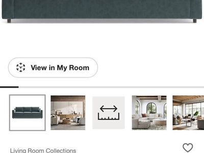 Crate & Barrel Barrett II Sofa