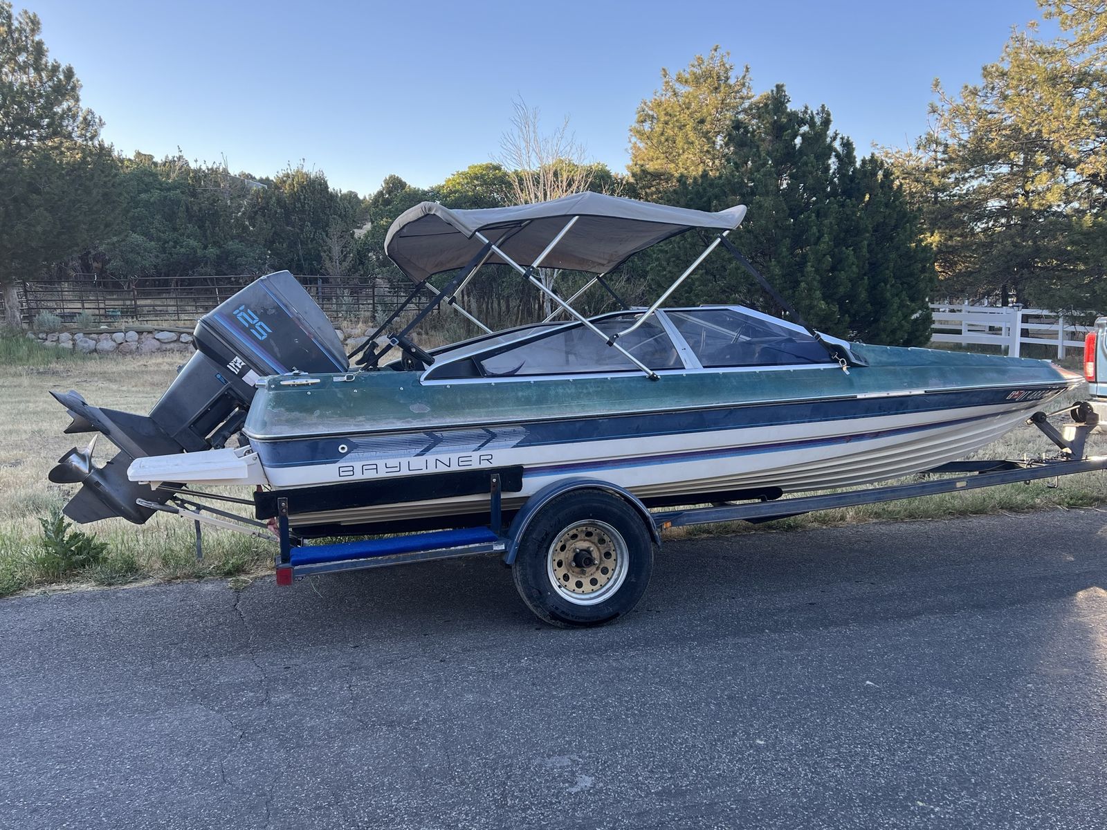 FUN 18’ BAY-LINER OPEN BOW BOAT