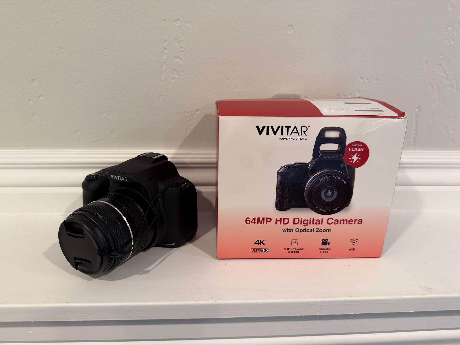 Vivitar 64MP 4K HD Digital Bridge Camera