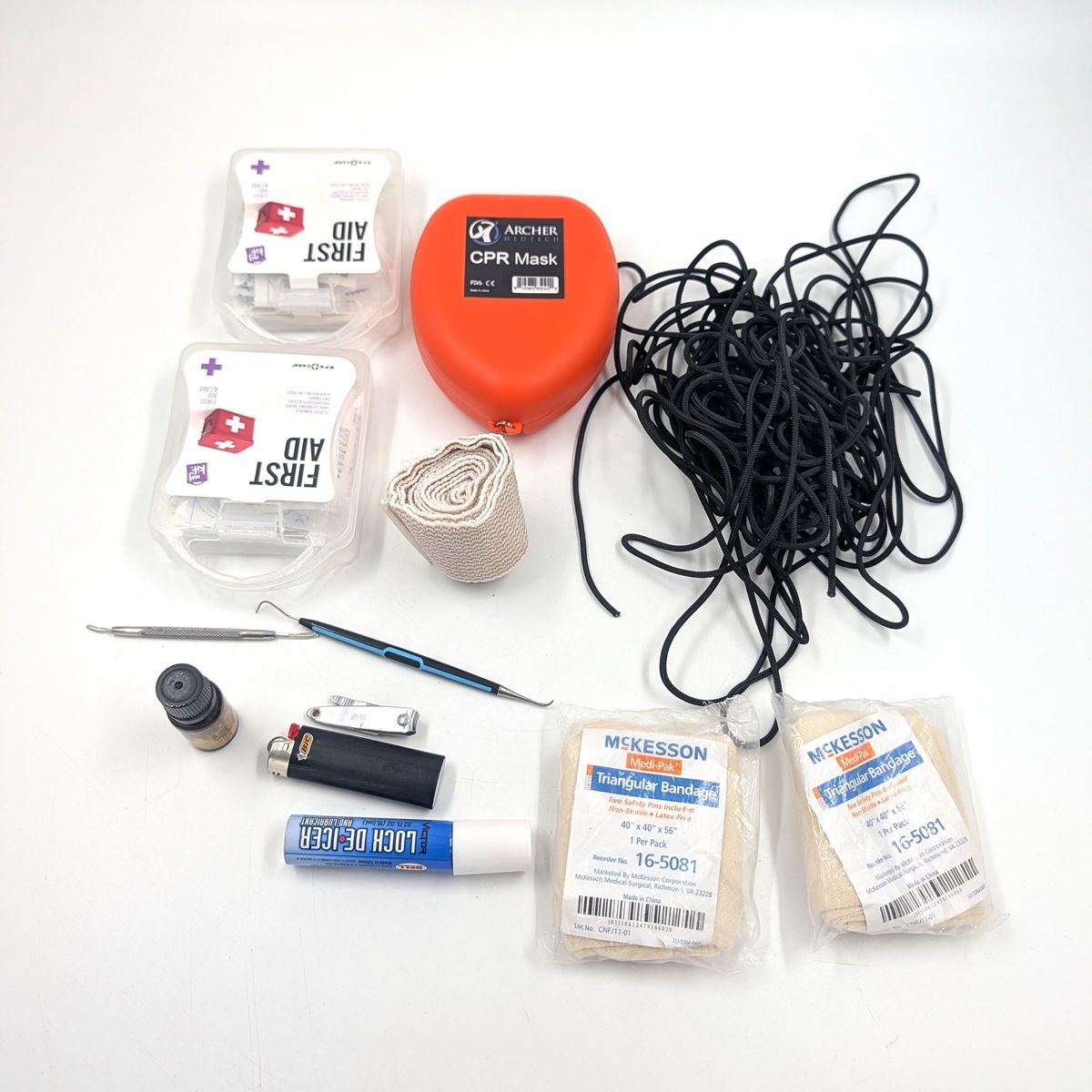 Medical First Aid Emergency Car Kit