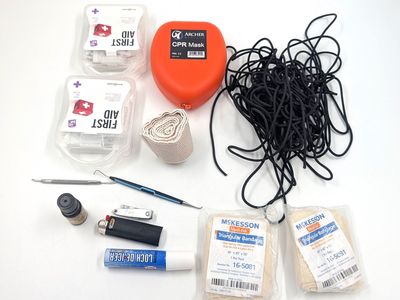 Medical First Aid Emergency Car Kit