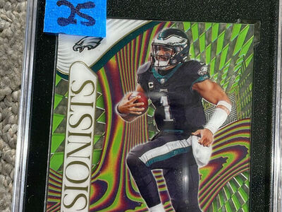 Jalen Hurts Philadelphia Eagles graded slabs $25-$45