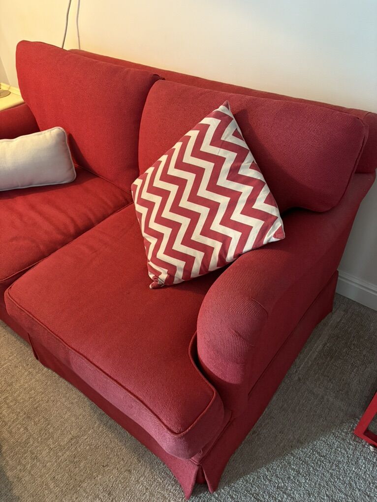 Loveseat - Red
