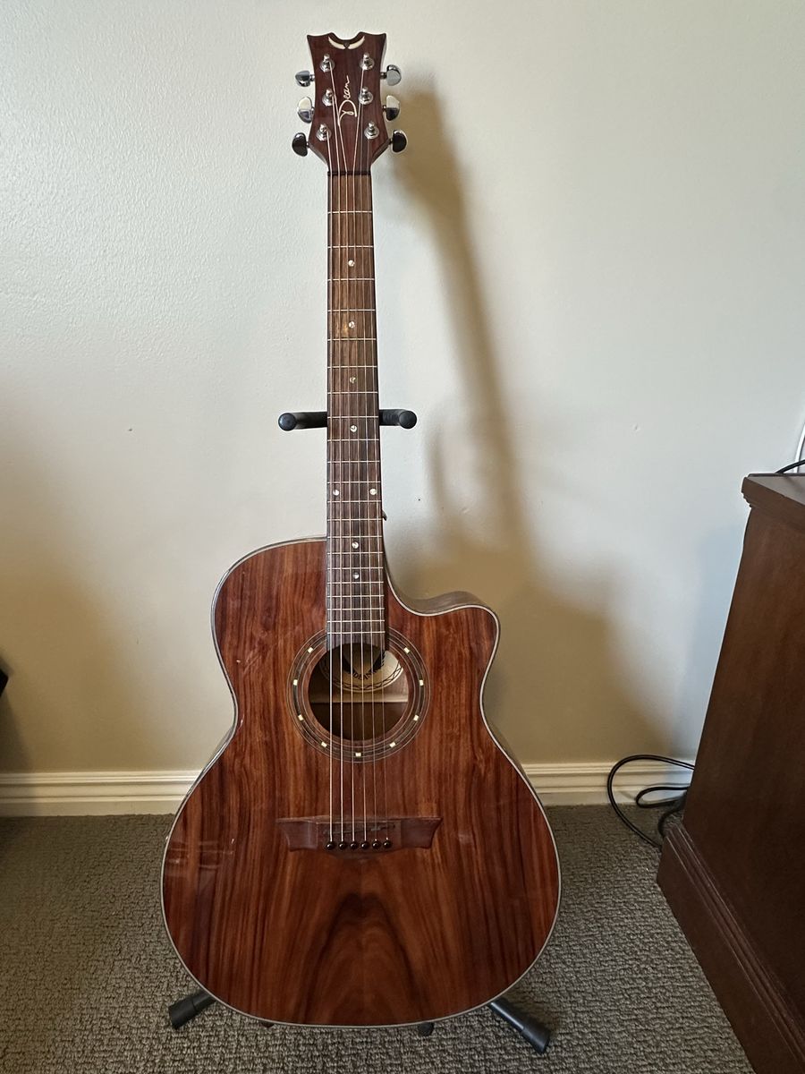 Dean Exotica Cocobolo acoustic-electric $375OBO