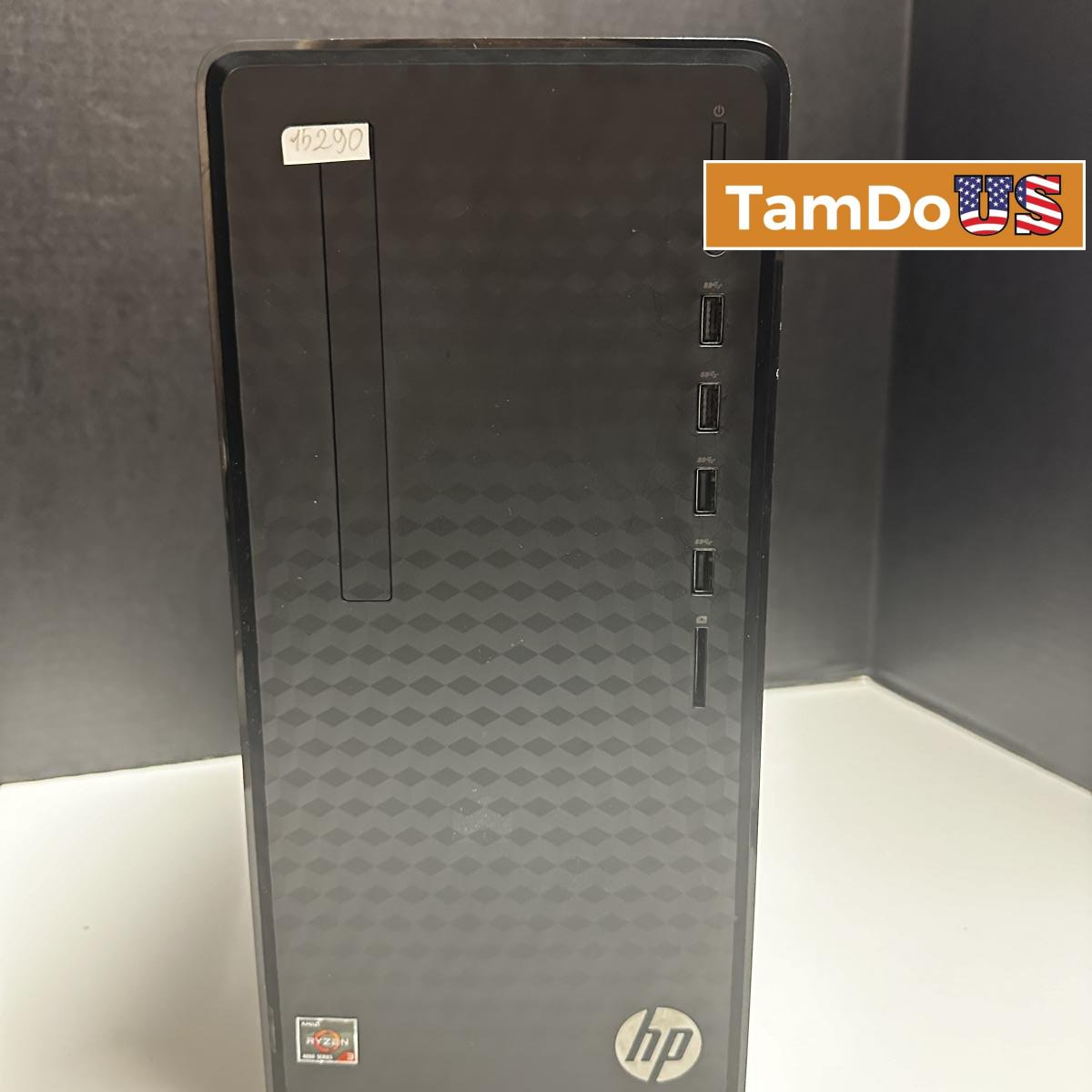 HP Desktop M01-F1214, AMD Ryzen 3 4300G, 16GB RAM, 256GB SSD, Windows 11 Home