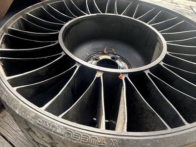 NEW Two Michelin Tweel Lawnmower Tires Zeroturn Zero Turn Lawn mower Tires