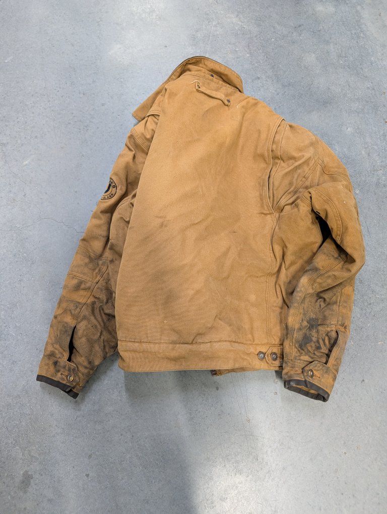 Dickies Workwear Quilted Lined Canvas Jacket | Brown | Size XL Regular