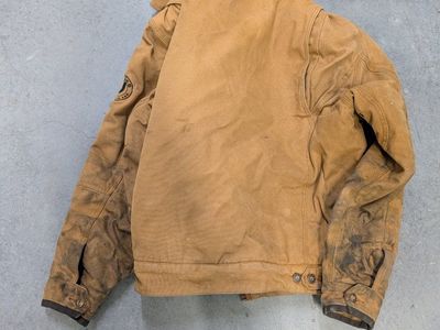Dickies Workwear Quilted Lined Canvas Jacket | Brown | Size XL Regular