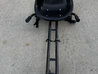 Hoverboard go-kart attachment