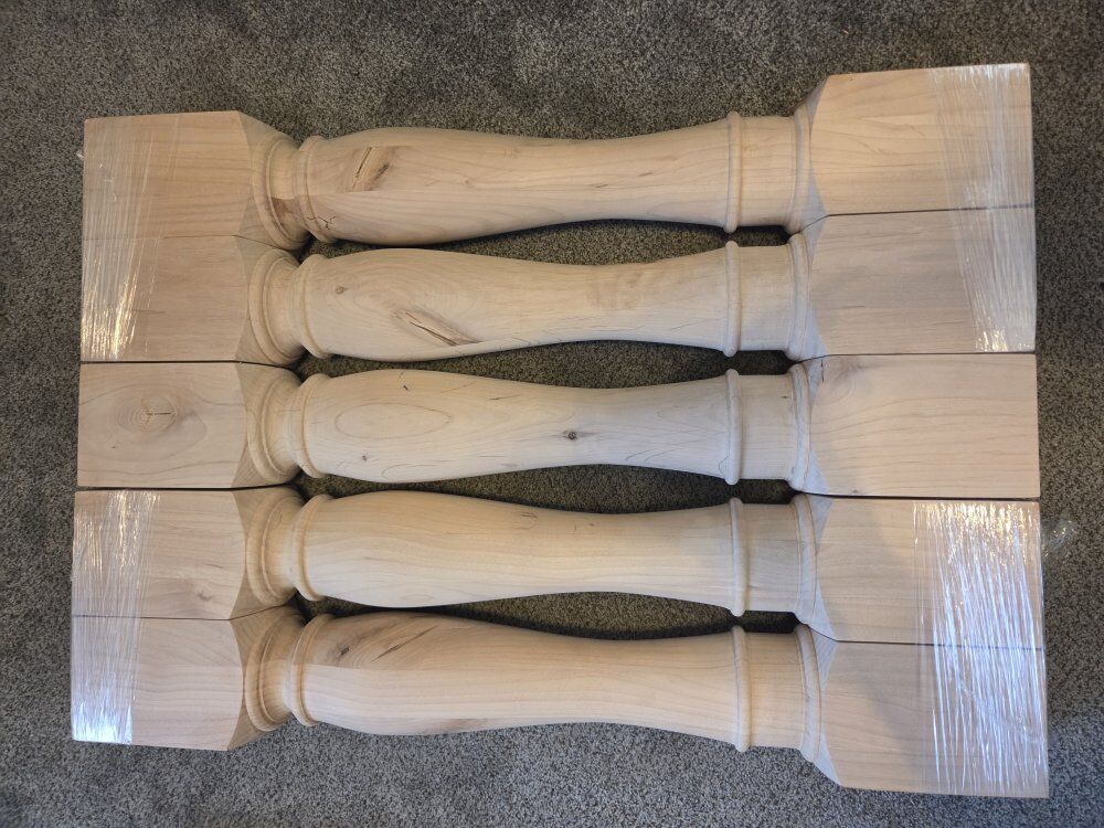 Decorative wood posts