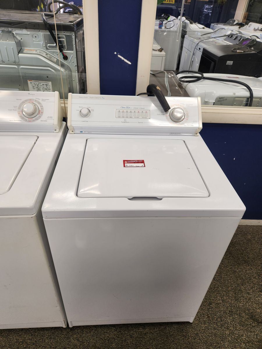 GREAT WHIRLPOOL TOPLOAD WASHER! W-WARRANTY