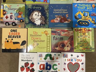 Lot of 15 Children's Board Books - Eric Carle, Mac Bowman, Emma Dodd & More - Early Learning & Fun