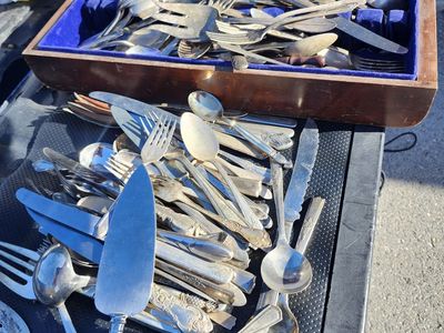 Antique Silverplated Silverware / Flatware