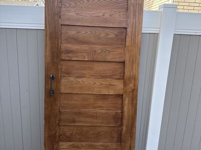 Barn Door With Hardware
