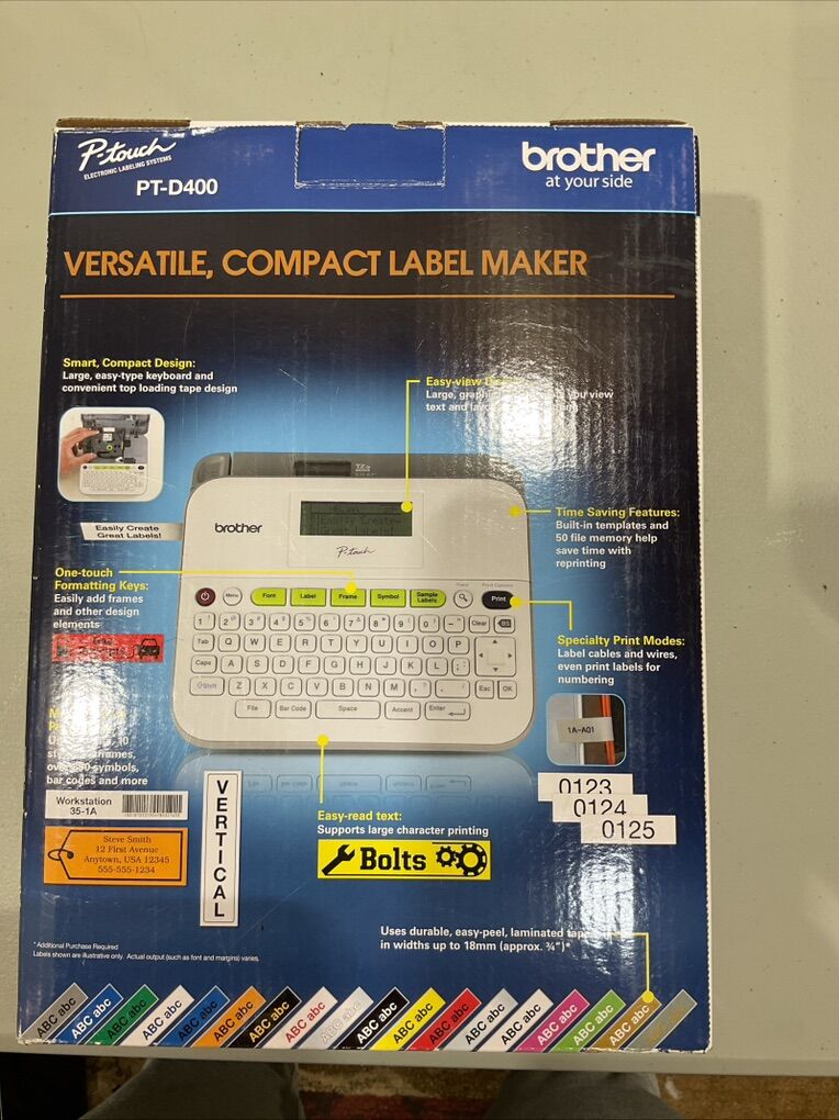 Brither Pt D 400 Printer For Parts