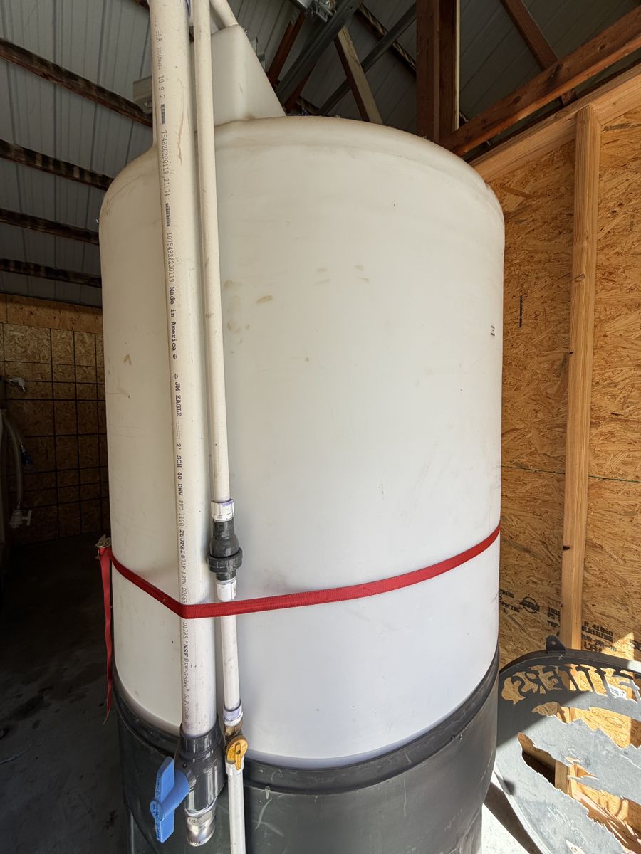 500 Gallon Storage Tank