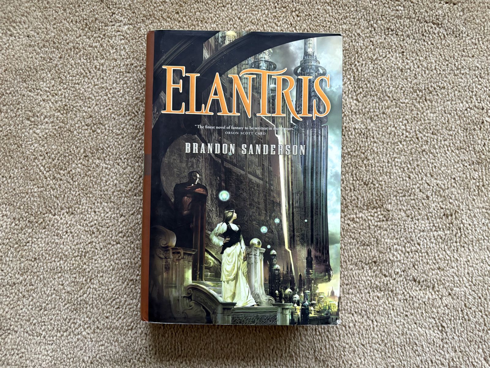 Elantris, by Brandon Sanderson (1st/1st Hardcover)