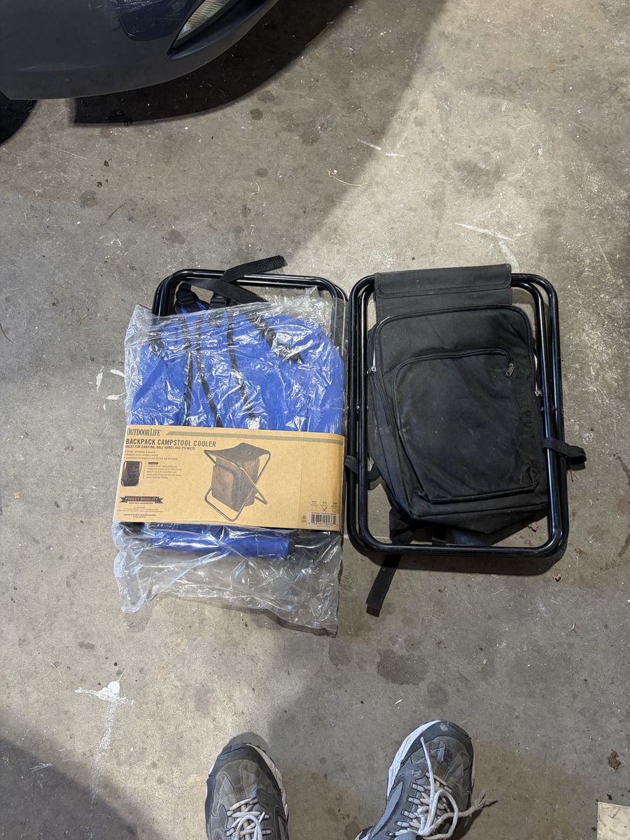 Backpack Campstool Cooler