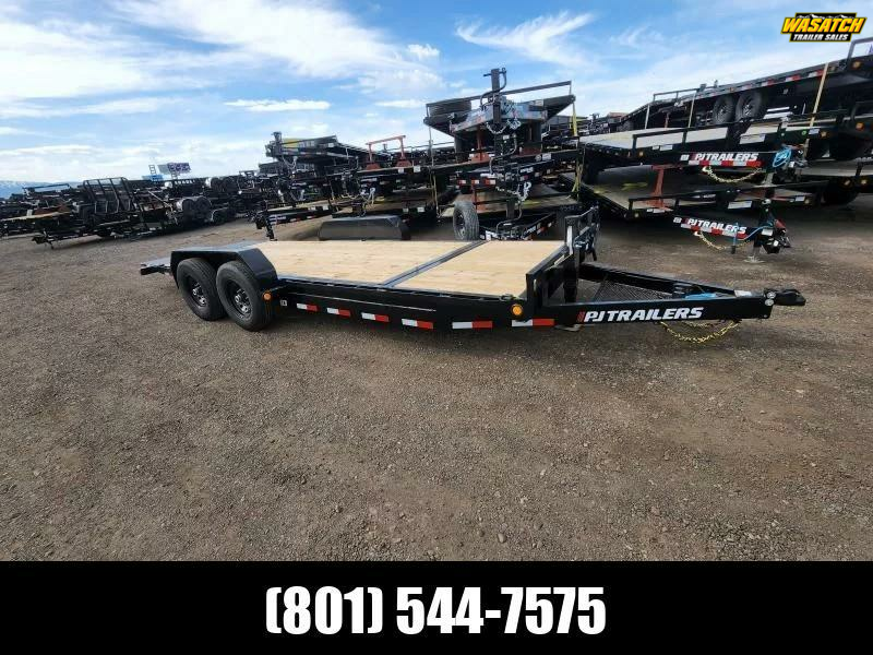 2025 PJ Trailers 20' T6 Flatbed Tilt Deck Trailer