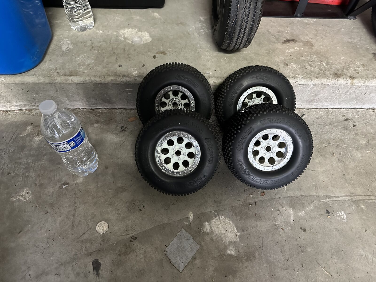 4 RC HPI tires Terra Pin
