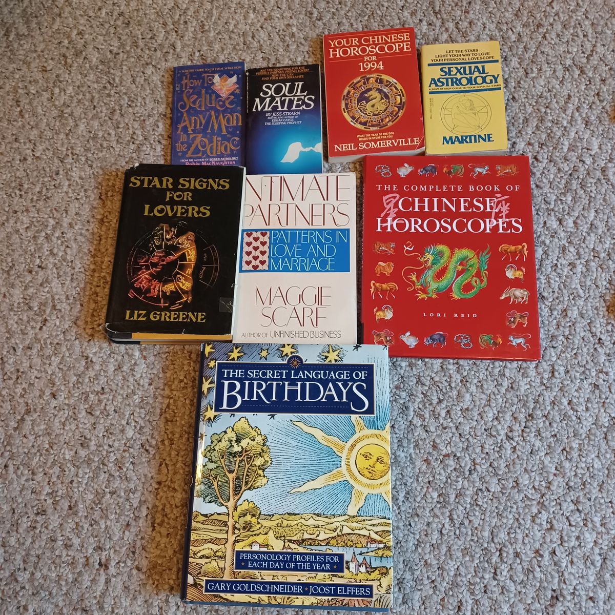 Holistic and astrology books