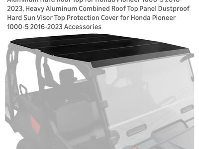 2016-2023 Honda Pioneer Aluminum Roof