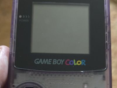 GAMEBOY COLOR CLEAR PURPLE