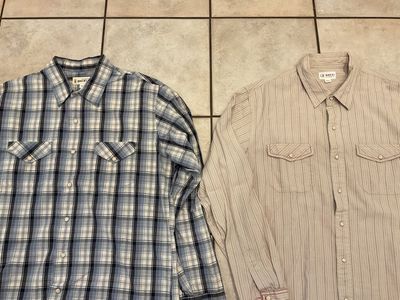 2 Large BKE 67 Shirts