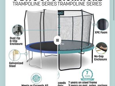 Brand new 10’ Trampoline