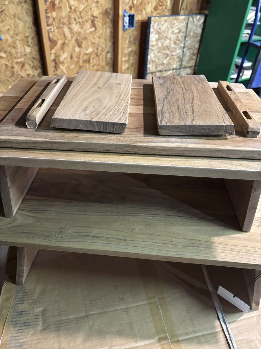 wooden supports