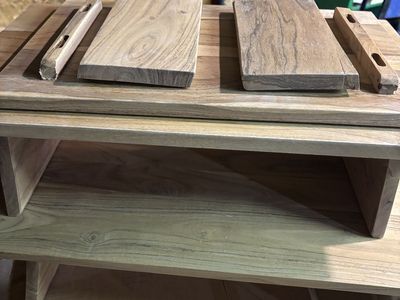 wooden supports