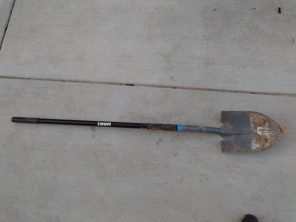 HART Heavy-Duty Steel Digging Shovel