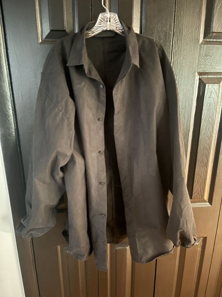 Fear of God Essentials Blk Button Up Shirt