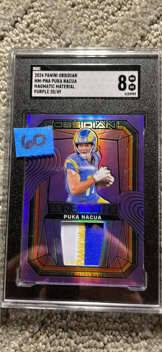 Puka Nacua Los Angeles Rams graded slabs 60-$80